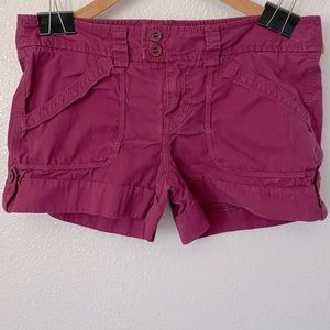 Express Pink/Fuchsia Cargo Shorts Size 10
